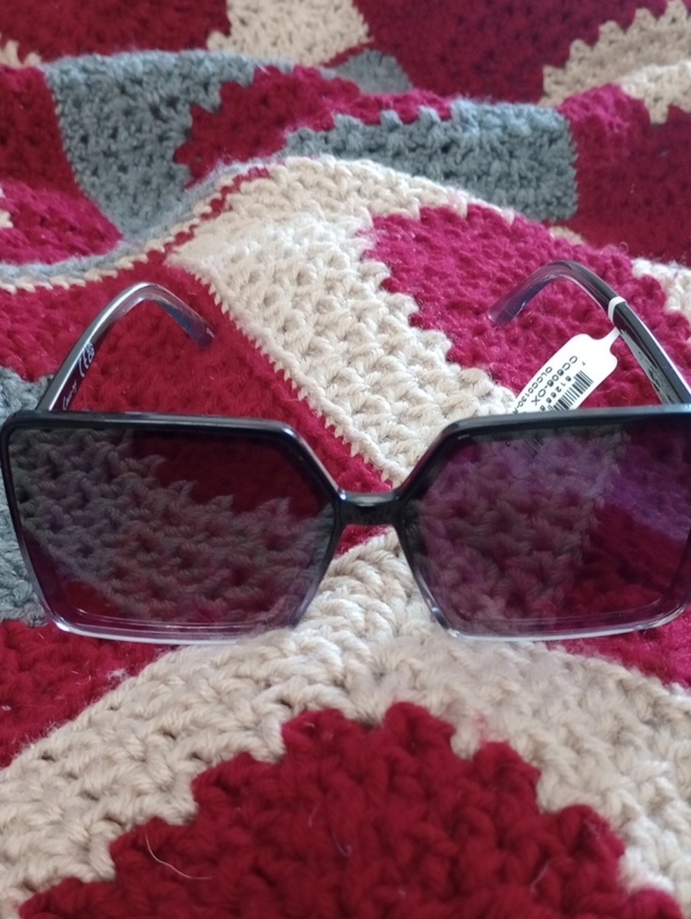 NWT CIRCUS*NY Hexagon-Frame Women’s Stylish Sunglasses - Purple Lenses